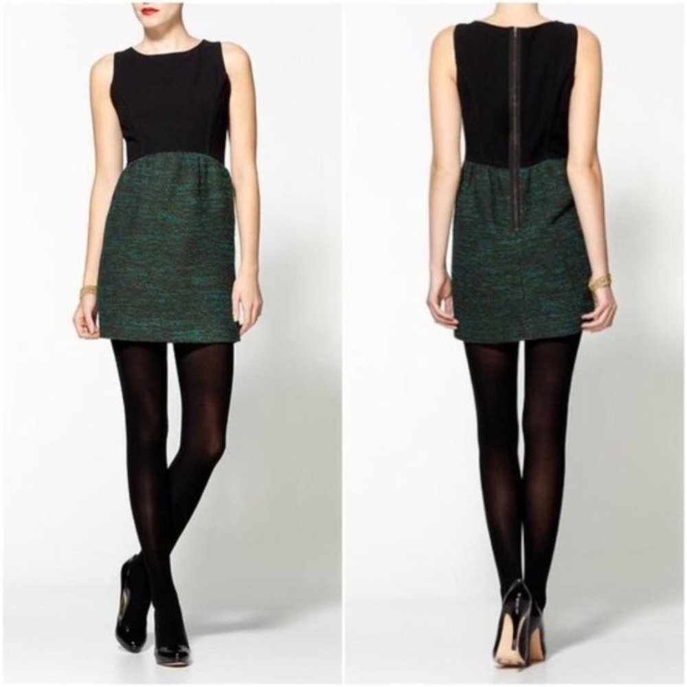 Shoshanna "Janine" Crepe/Tweed Mini Dress- Sz. 2